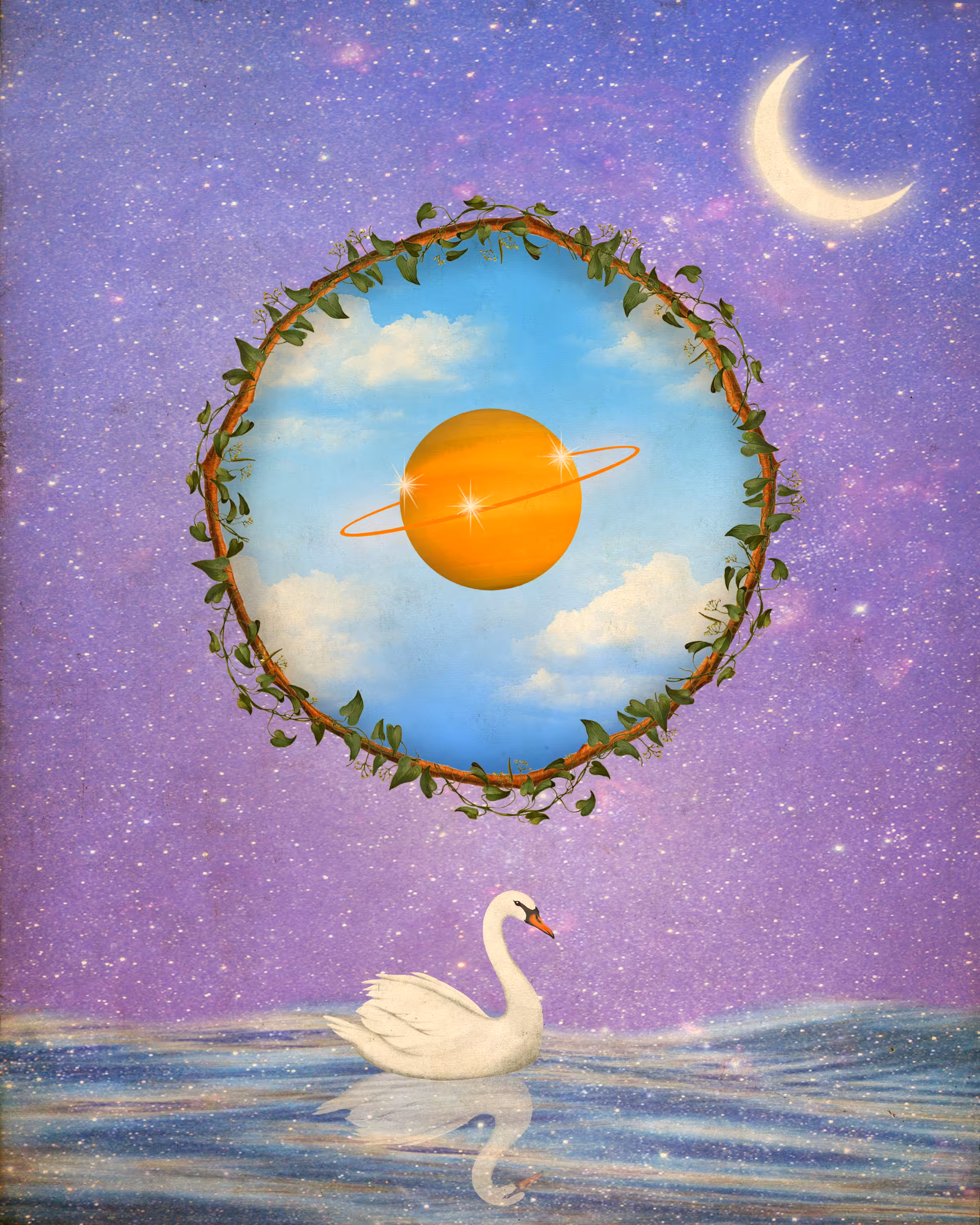 Planet Near the Pond