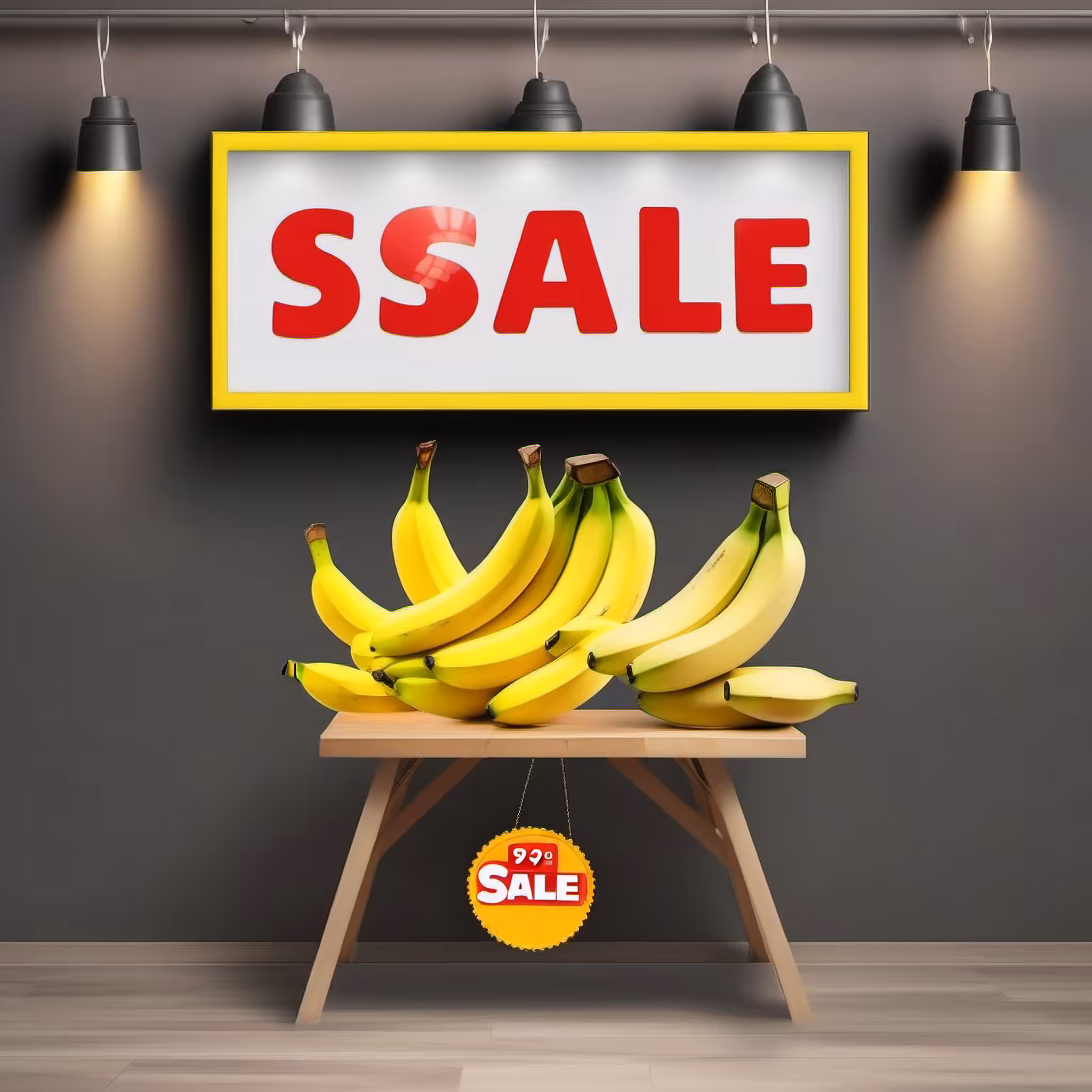 SSALE (bananas for sale)