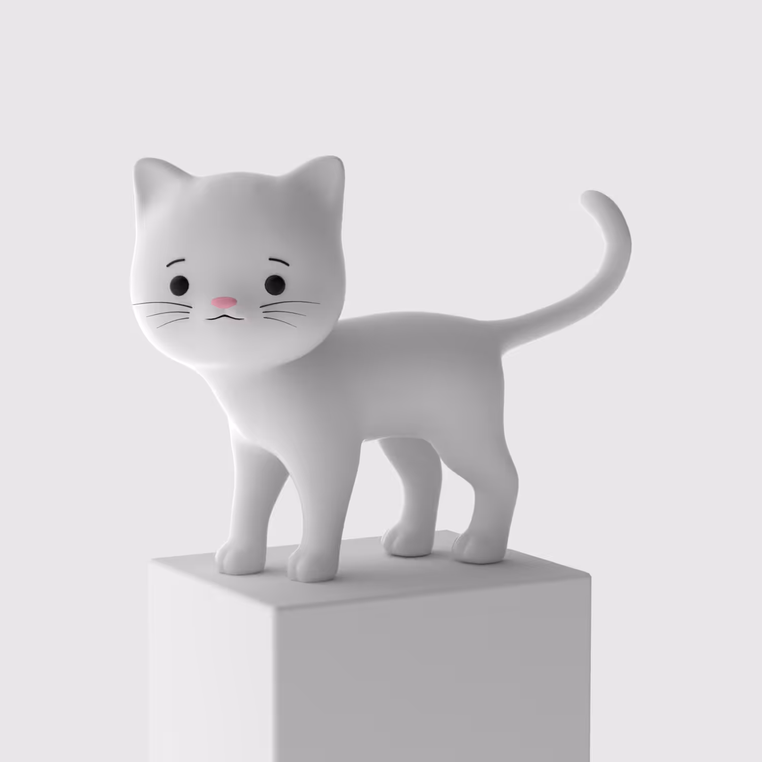 3D Meow Cat #1