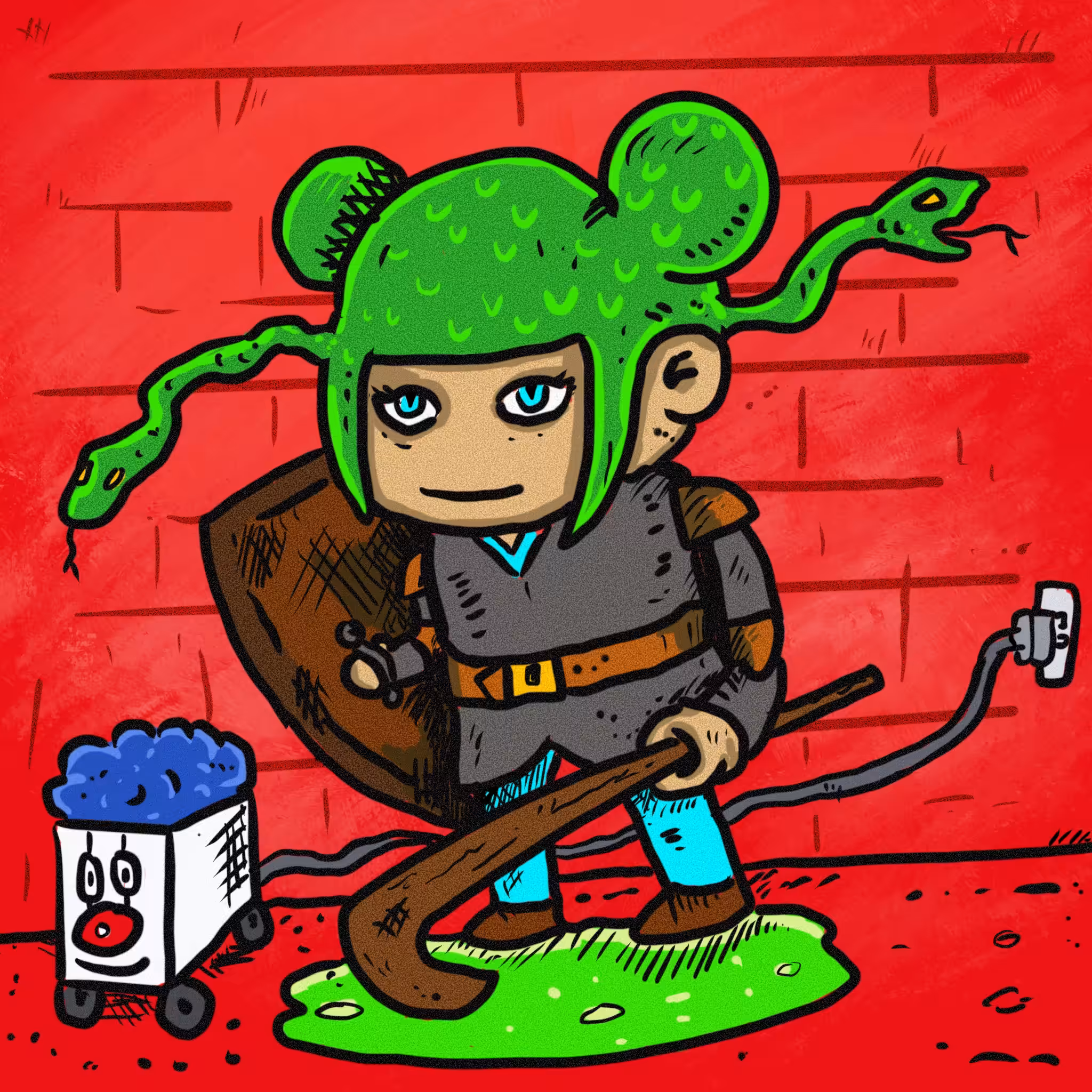 Crypto Carnies Vol 3: Escape Through the Sewer: Julie