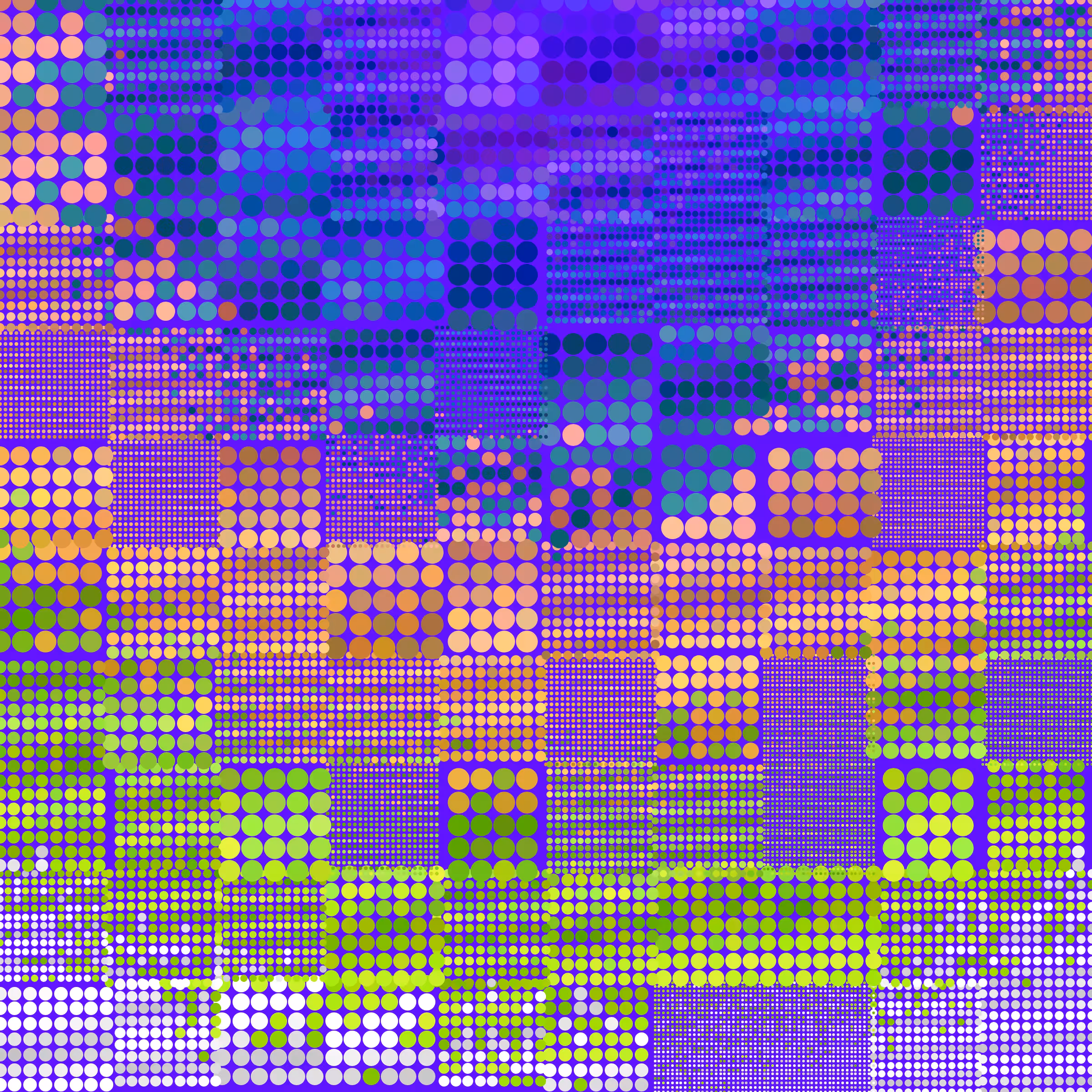 Dot Matrix Gradient Study #481