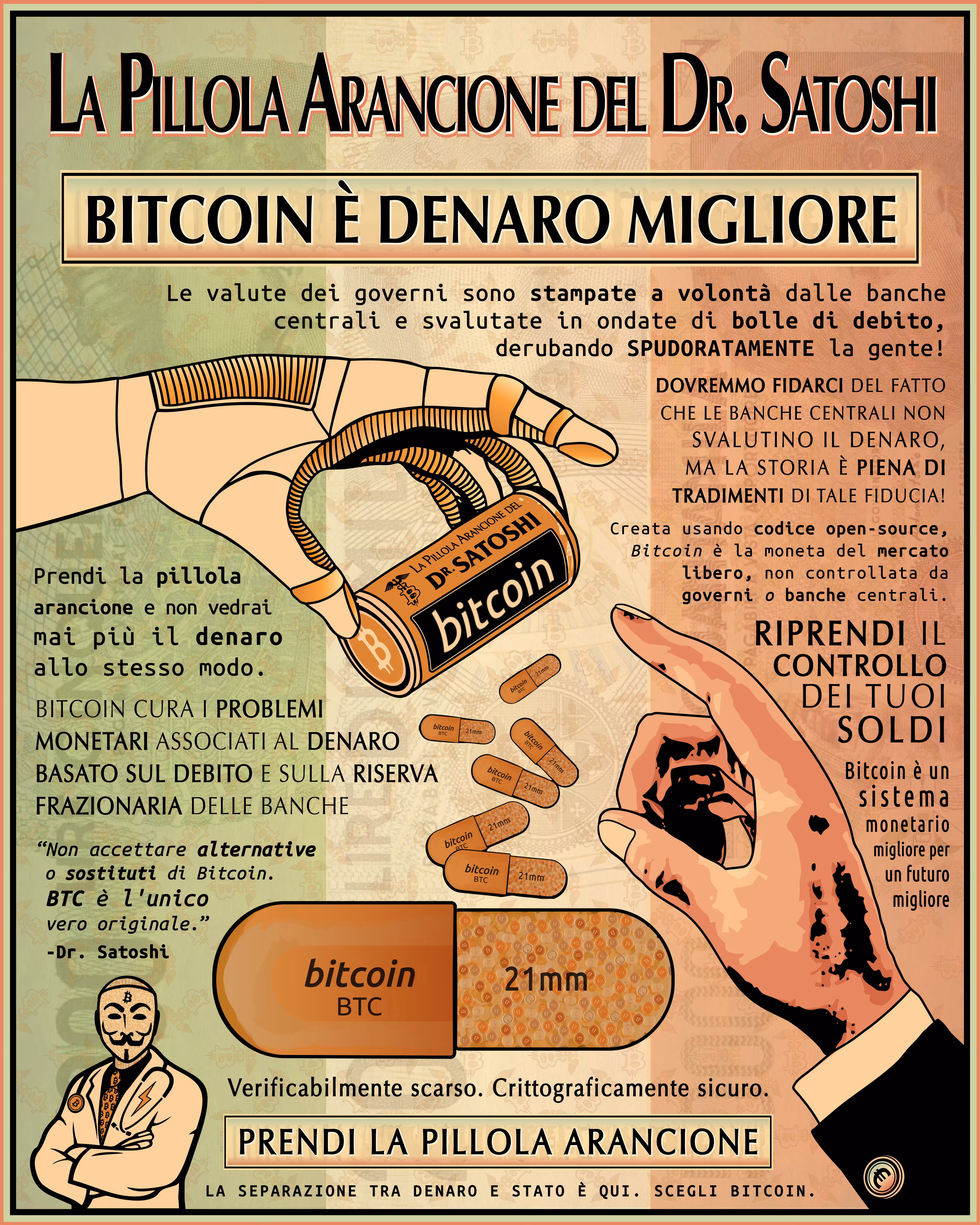 La Pillola Arancione del Dr. Satoshi