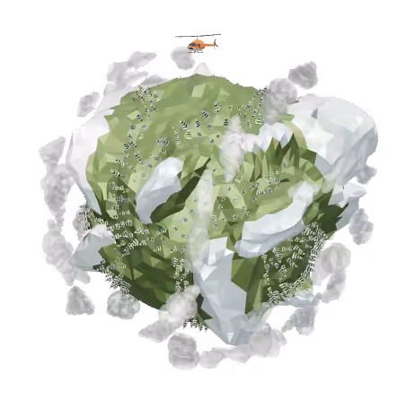 Lowpoly Spin Series "Mountains"