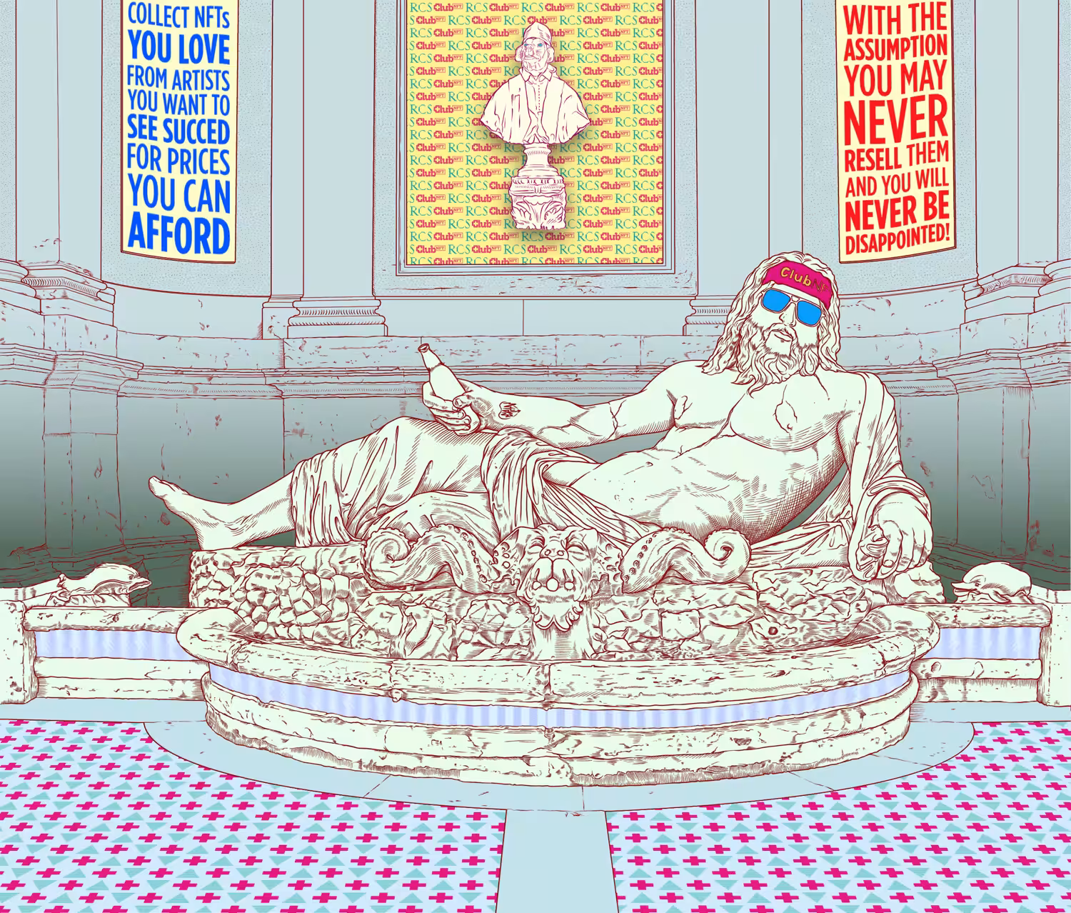 mARTforio  - the talking sculpture of the metaverse