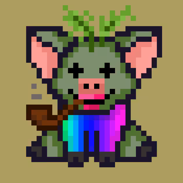 Punk Pig #00131