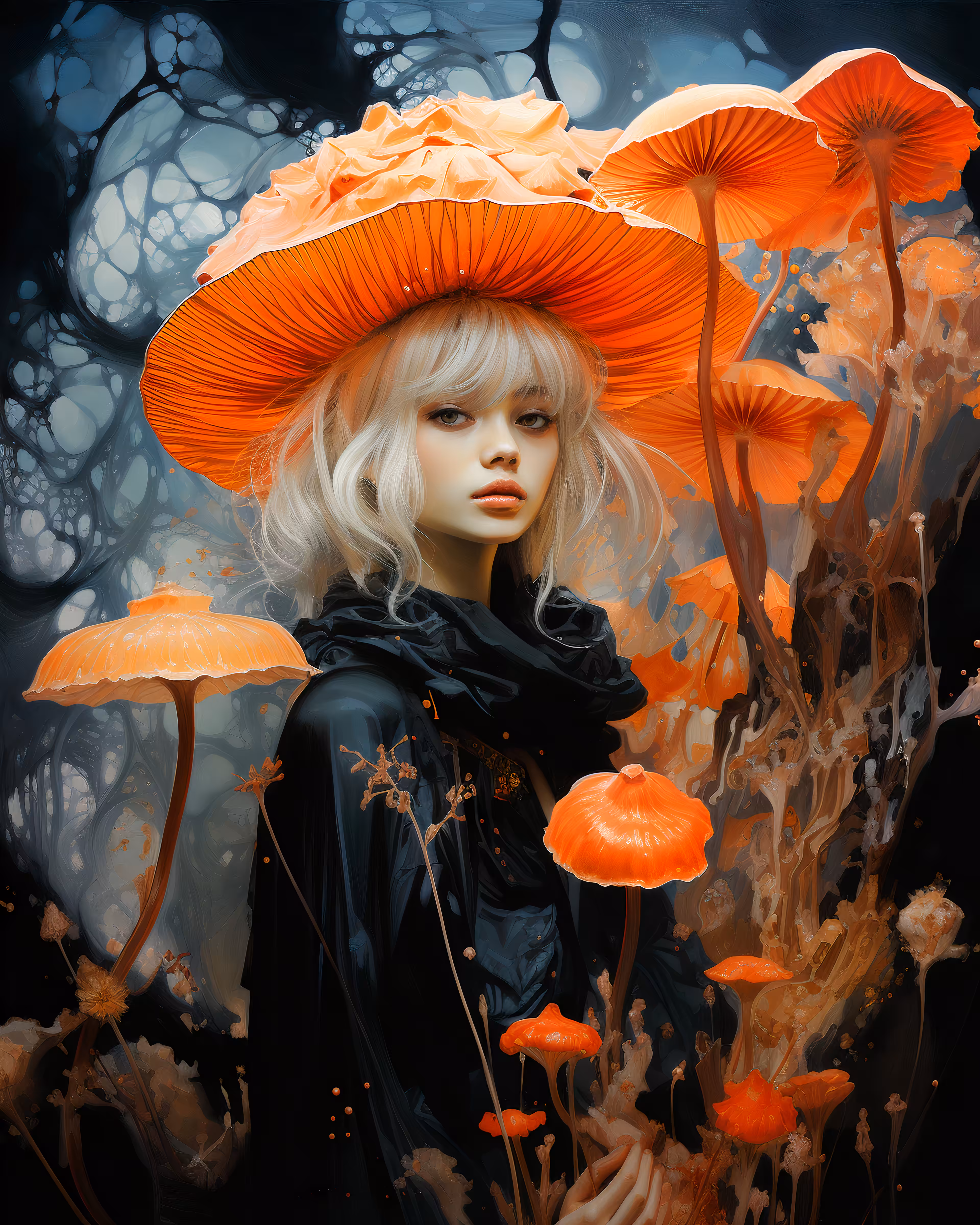Mysterious Lady. Fantasy #015