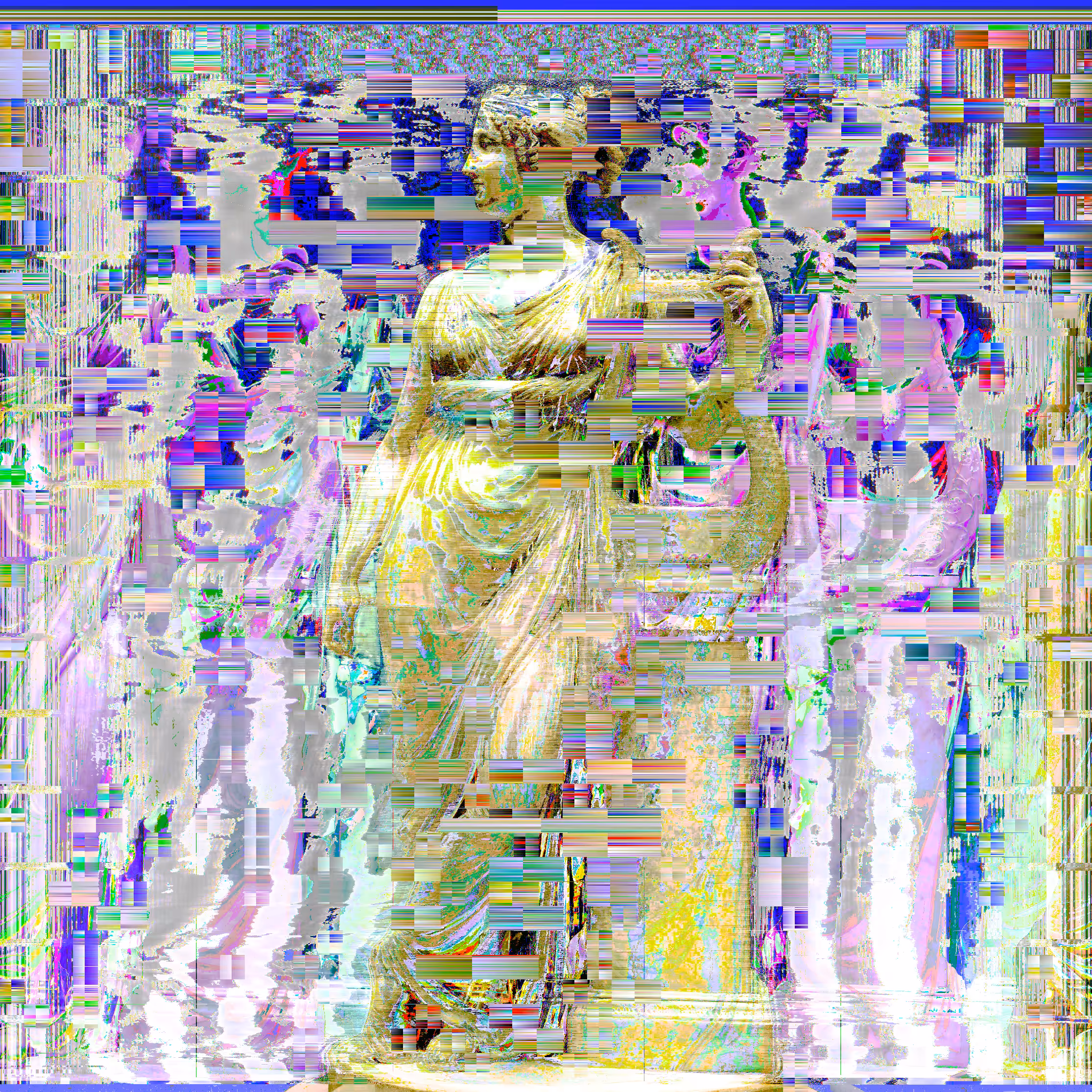 GLITCHWERKS: Terpsichore (after Canova)