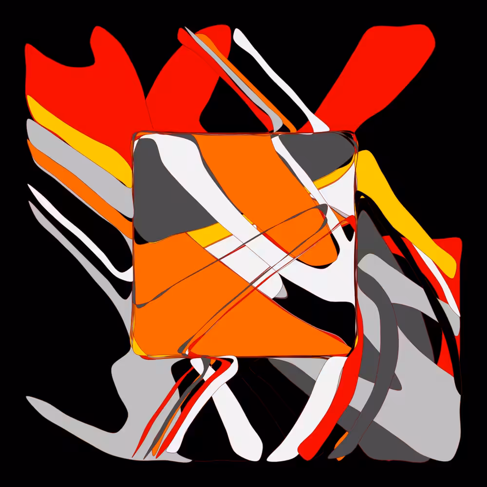 Geometric colorful shapes 3 #65