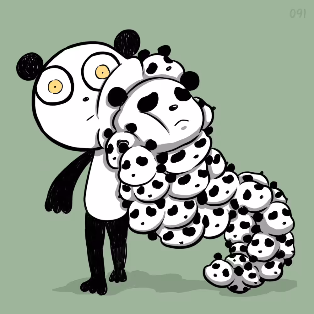 Infected panda no.091