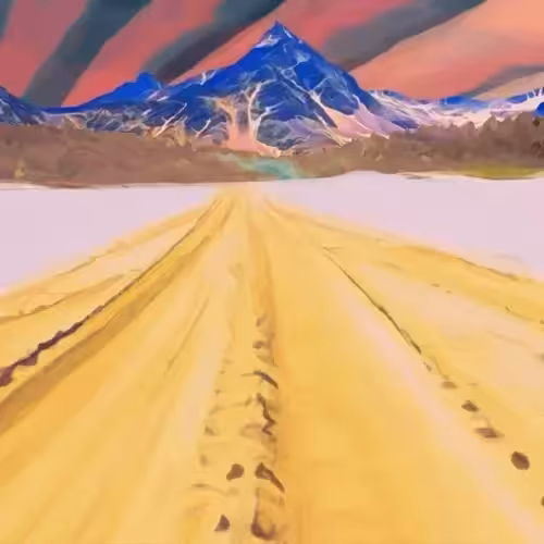 Generated Glitch Landscapes: Generated Glitch Landscape #107