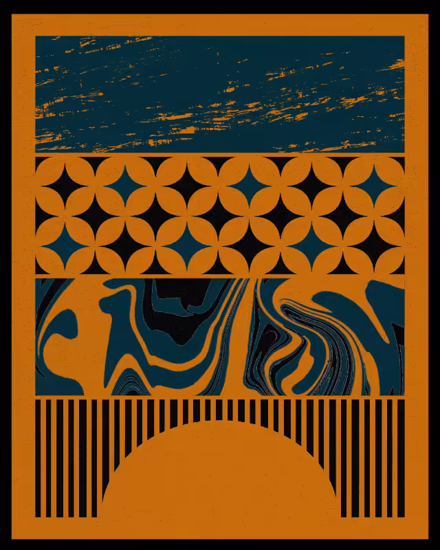 Bauhaus art #orange #17