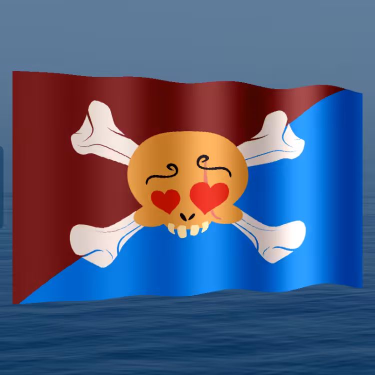 Jolly Roger Flag #64