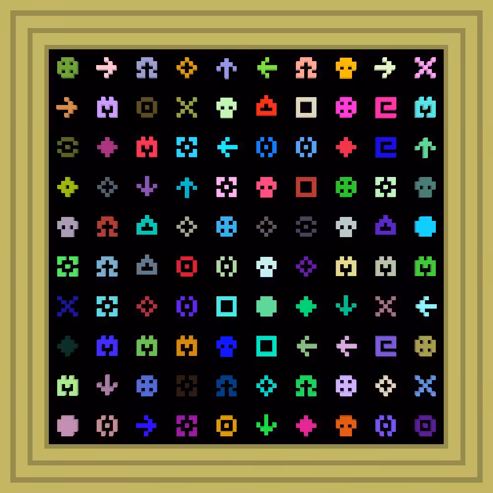 norulesjustfeels :: Procedural Symbols #290/1000