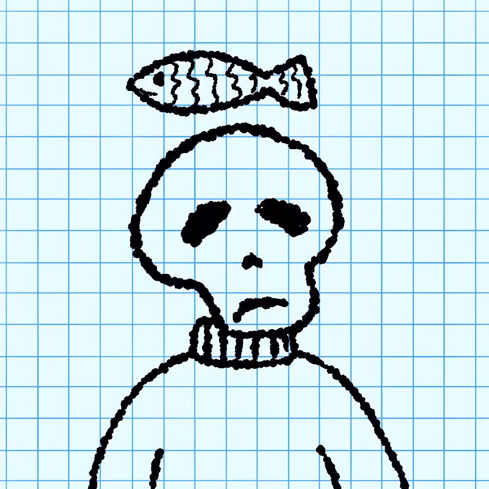 B&W SKULLETTI  #29
