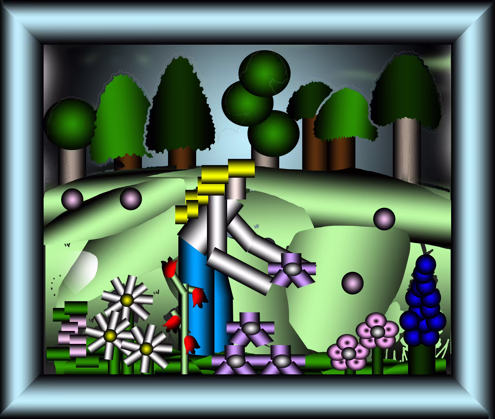 cuidando plantas