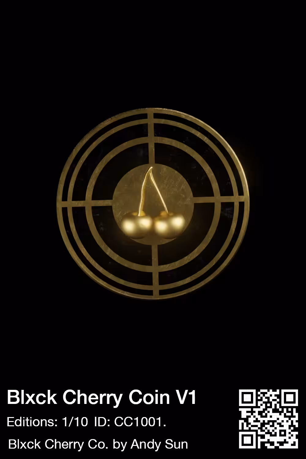 Blxck Cherry Coin