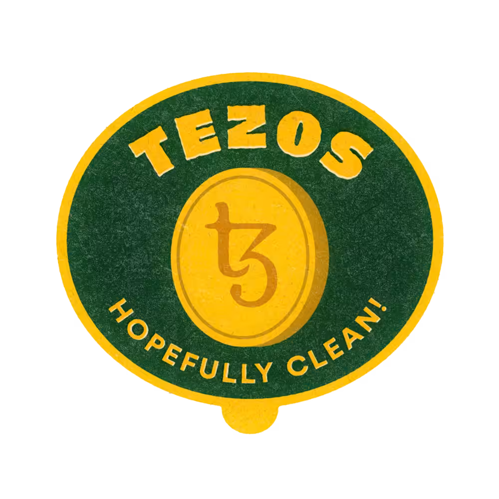 Tezos / Fruit Sticker #2