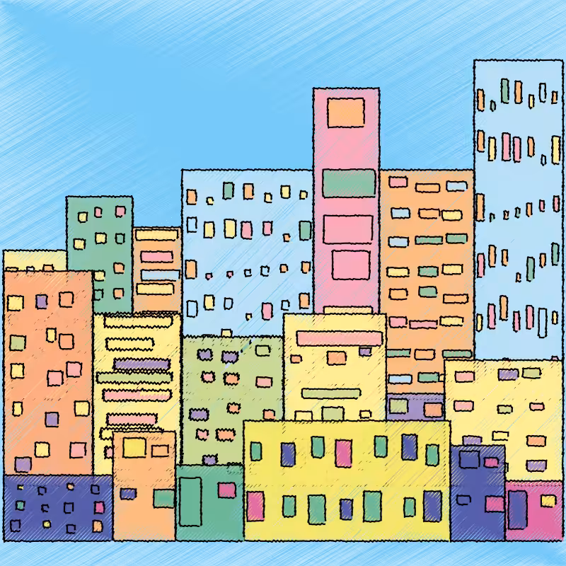 Peaceful City #17