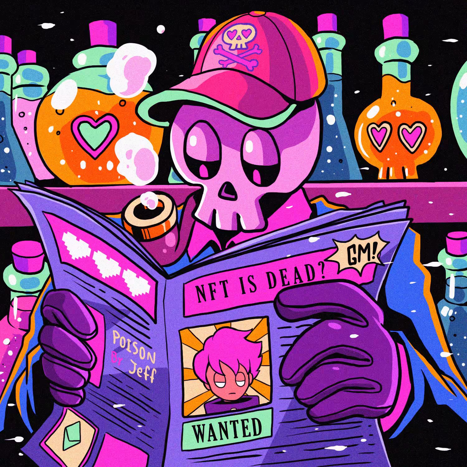 Mr. Grim's part-time job