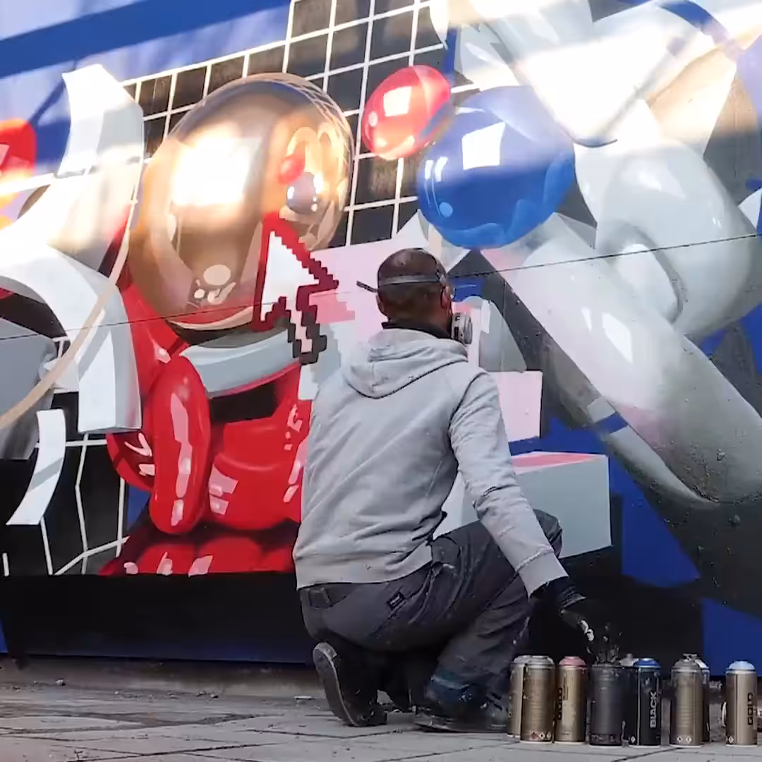 Paint & Click | Bond Truluv | AR Mural