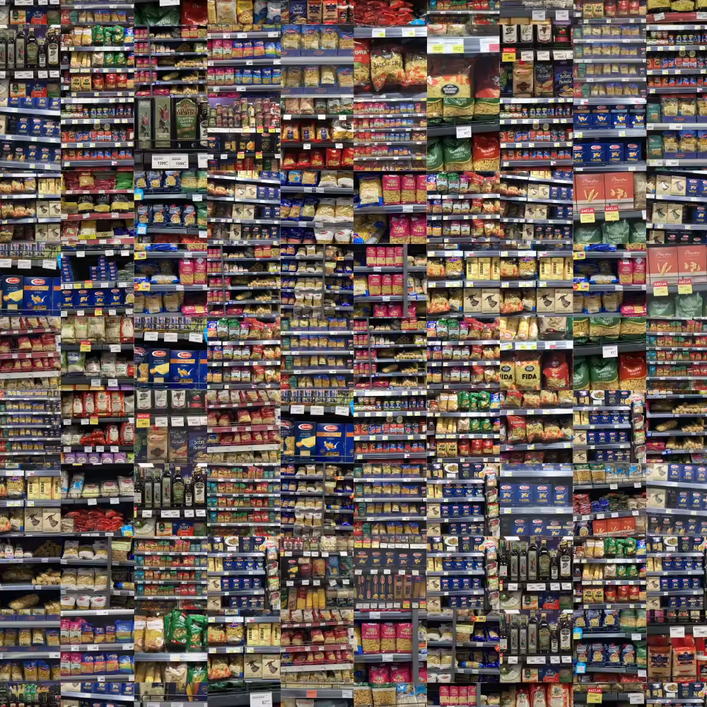 004 Pasta @ Supermarket, "SHELVES" collection, animated