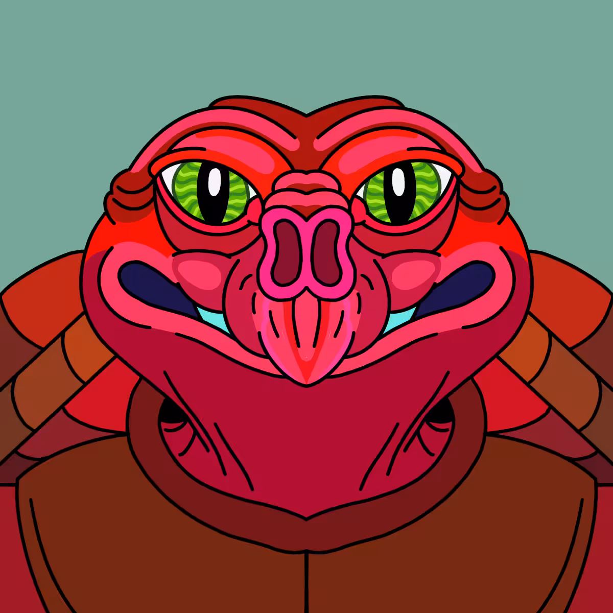 Hedz: |Hedz| Red Turtle Fucker