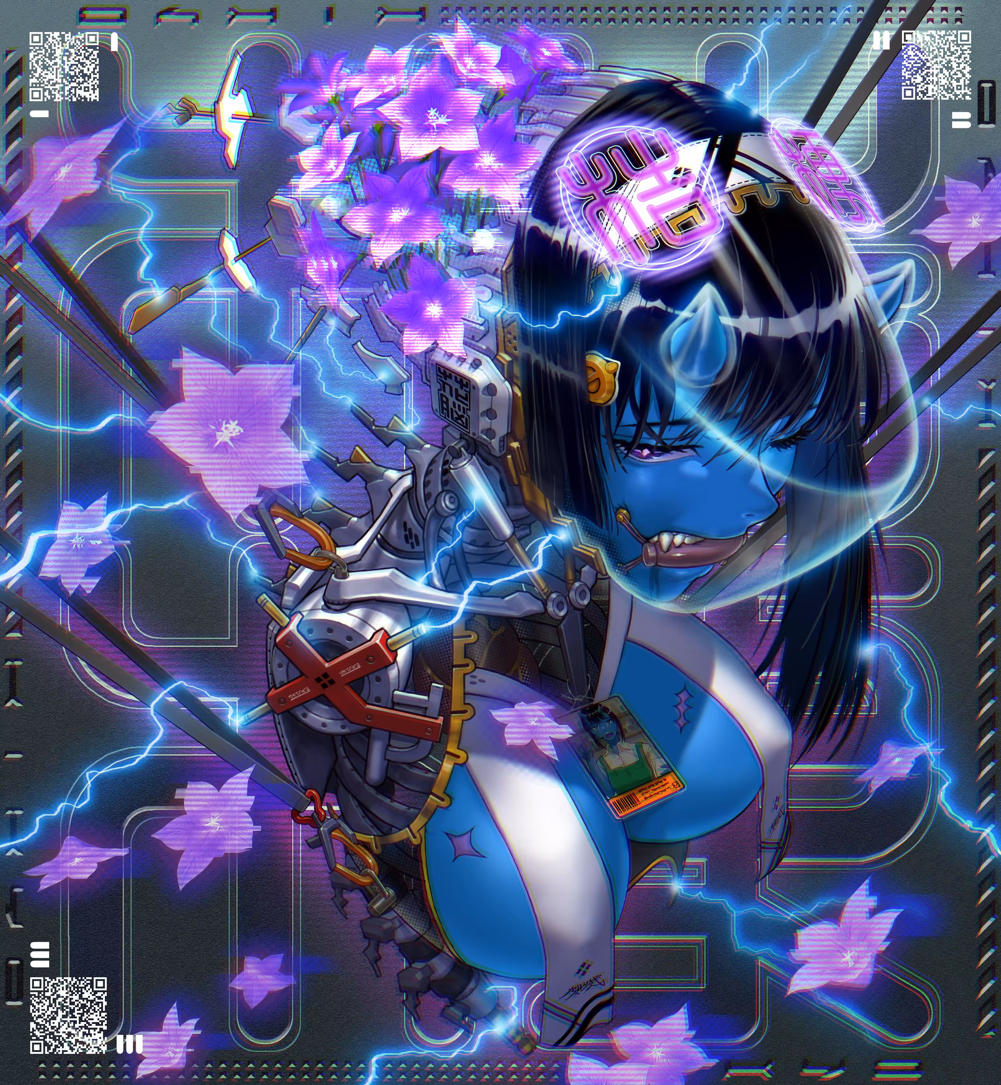 crypto-brain flowering #2桔梗(Kikyo)