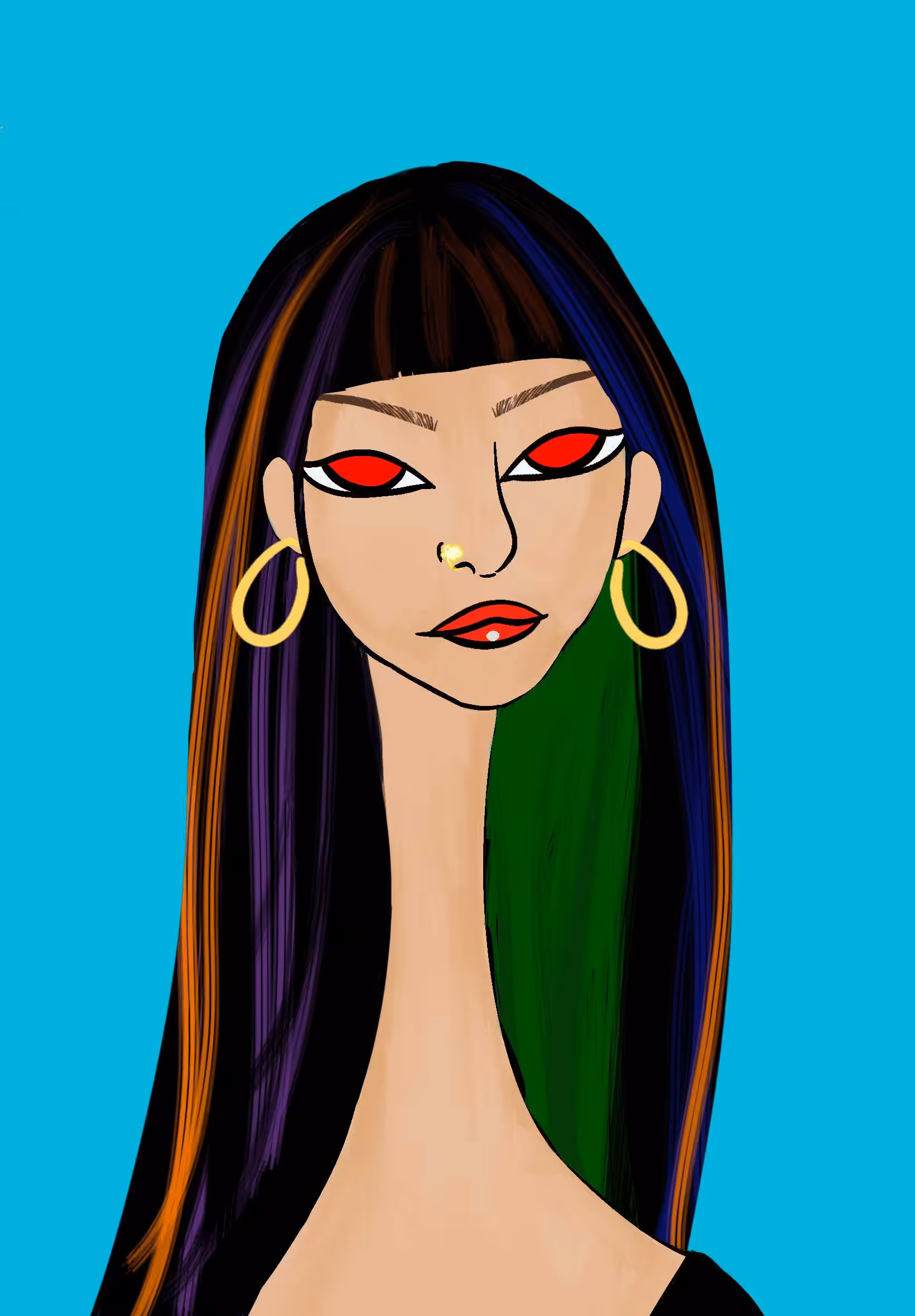 Long Neckie Ladies: Long Neckie Lady #746