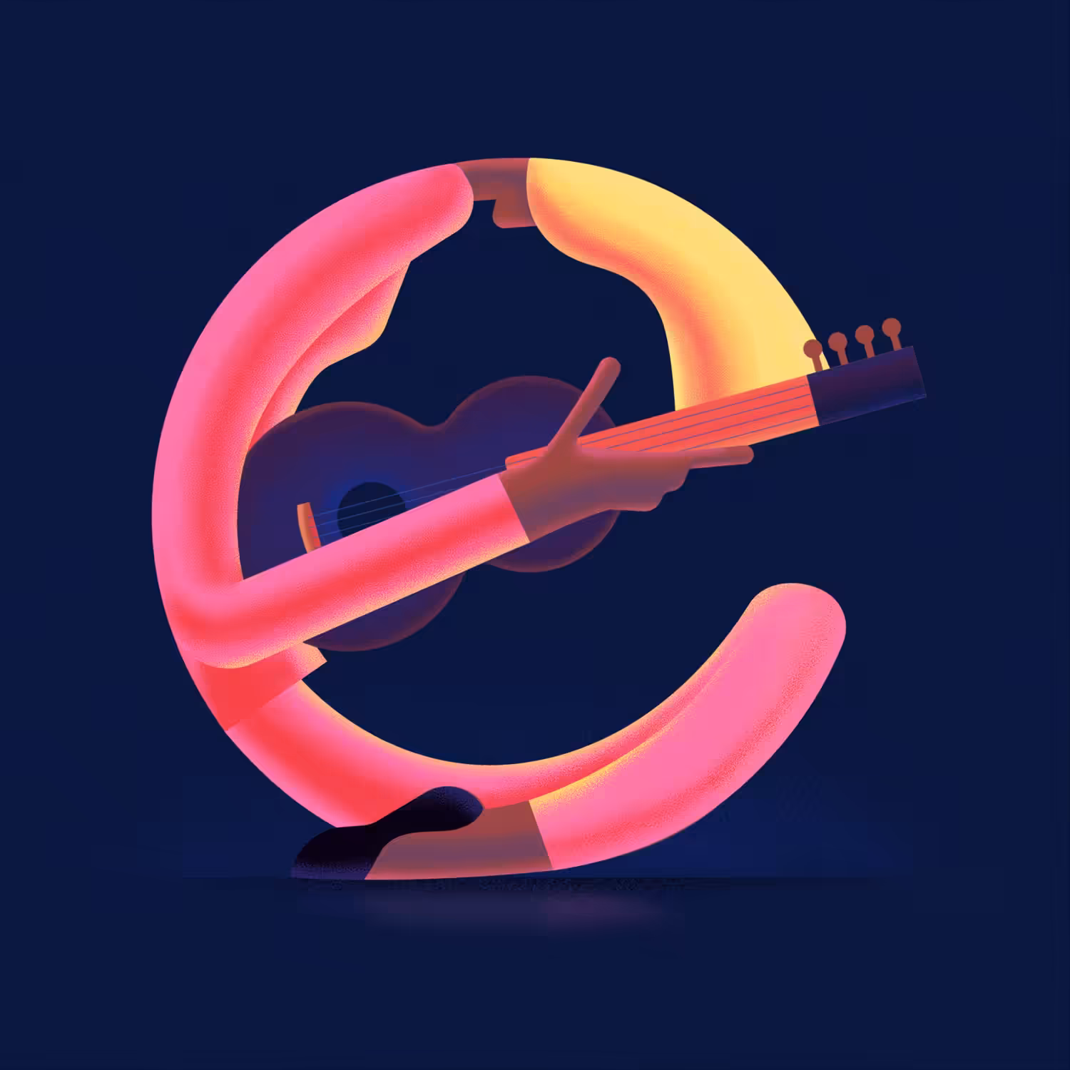 Letter E