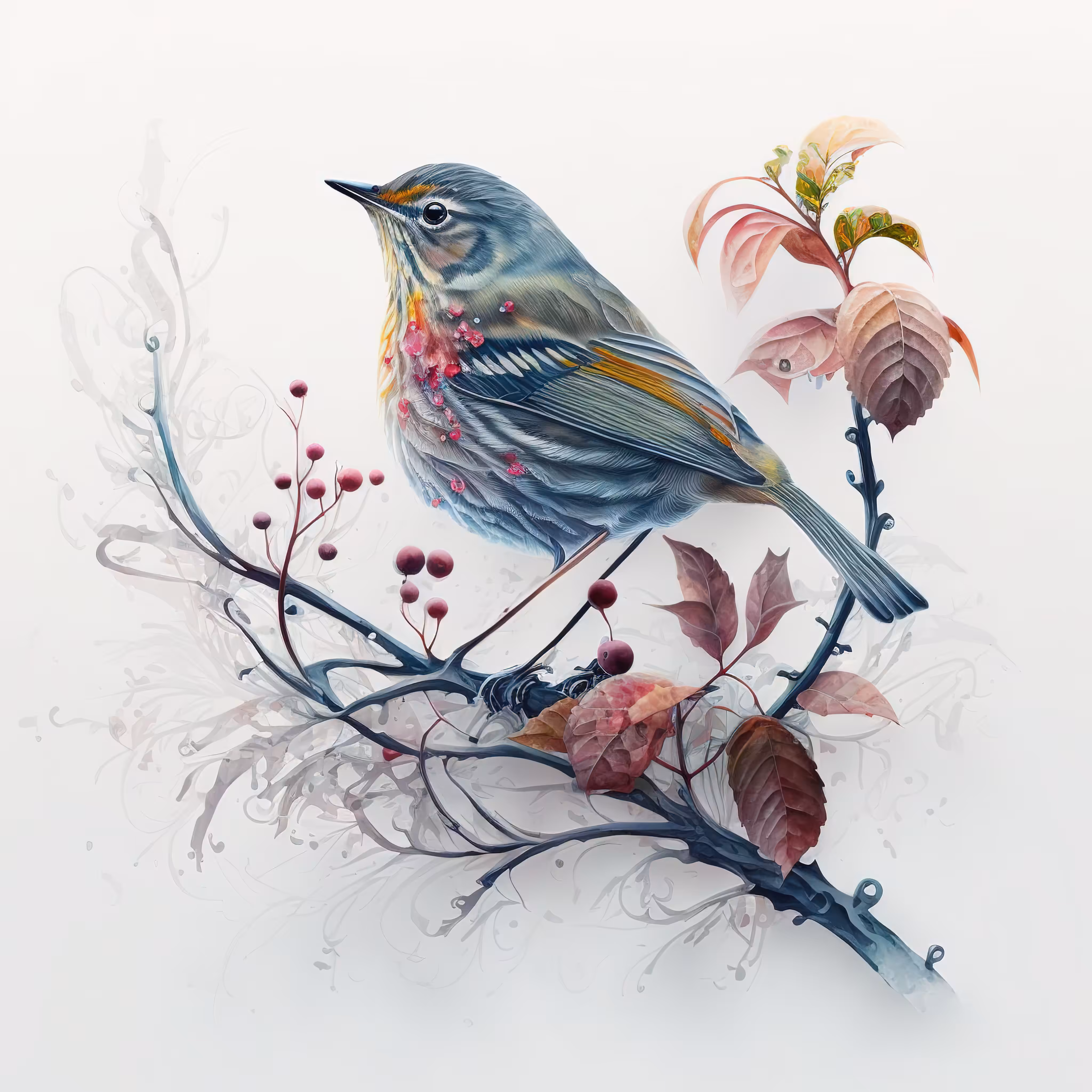 5k Followers Winner - Poyo - Sweety the Hunoeysuckle Bird