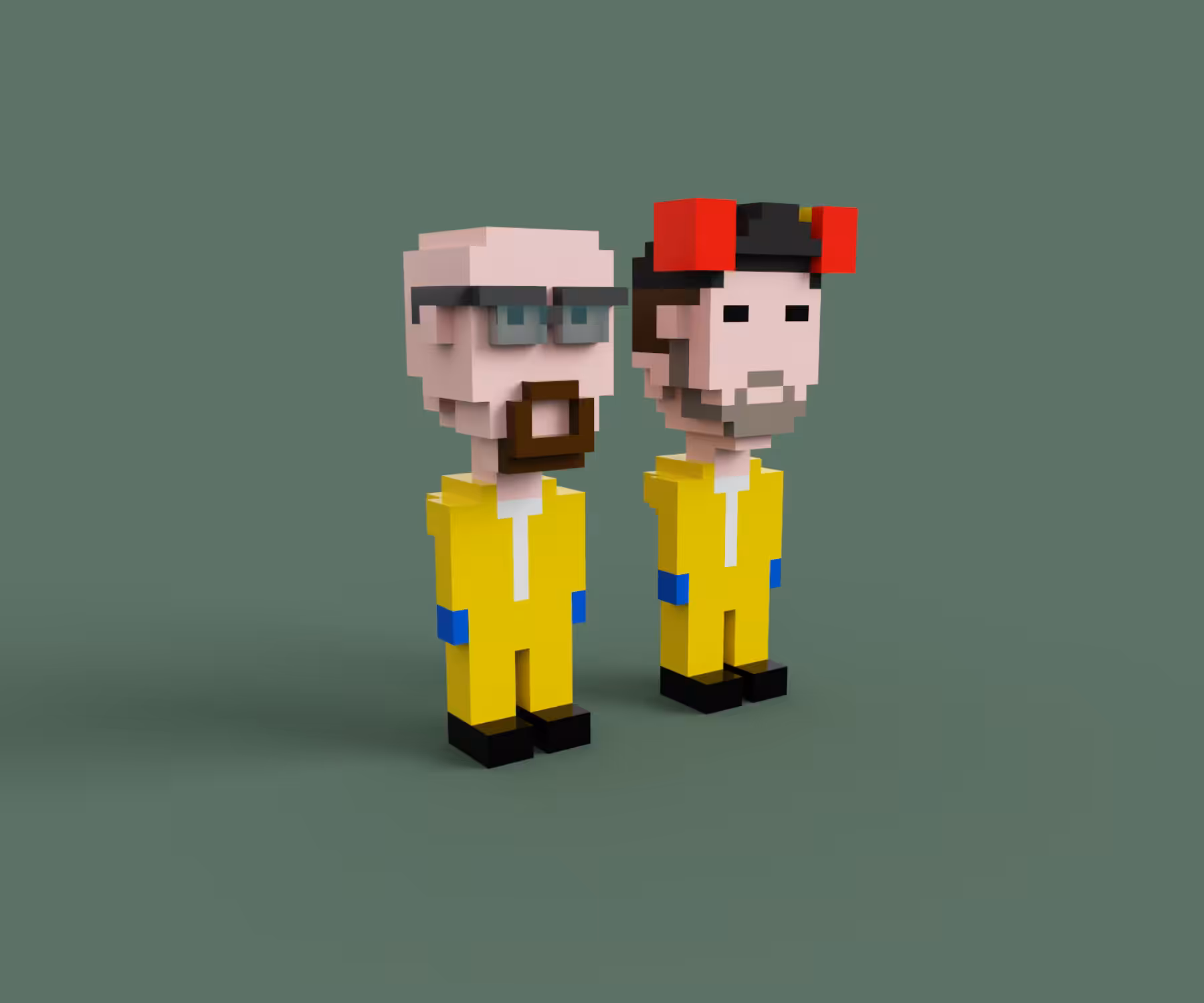 Breaking Bad in voxels