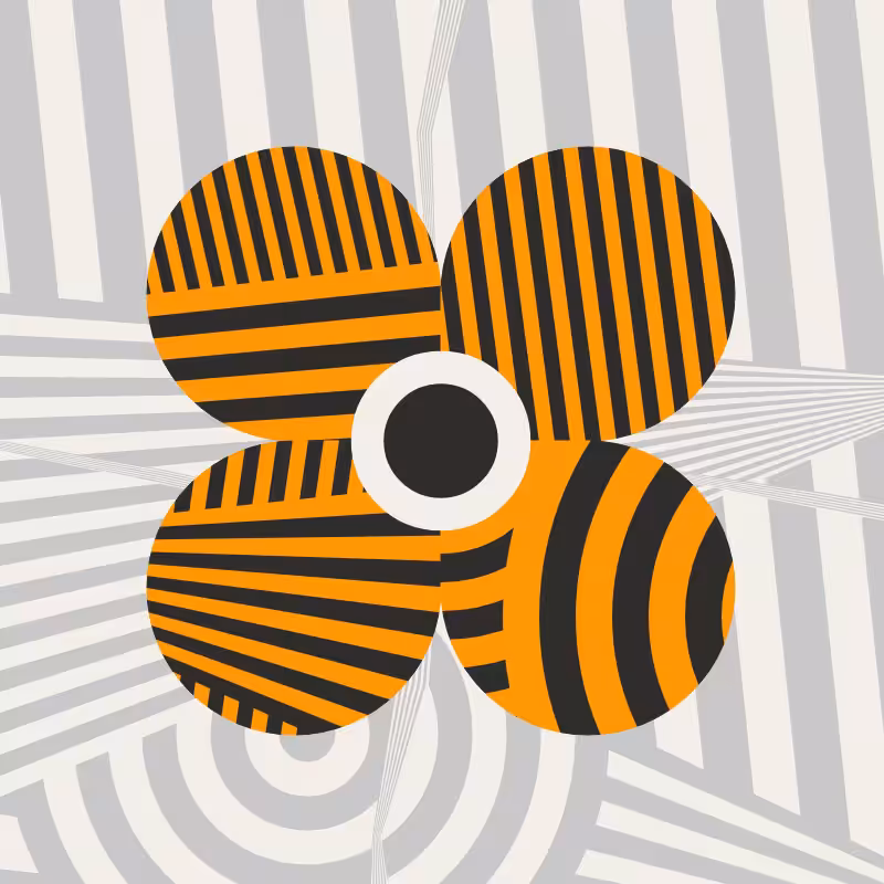 Dazzle Bloom: Big Orange #25