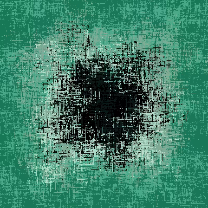 Pixel Tunnel II #417