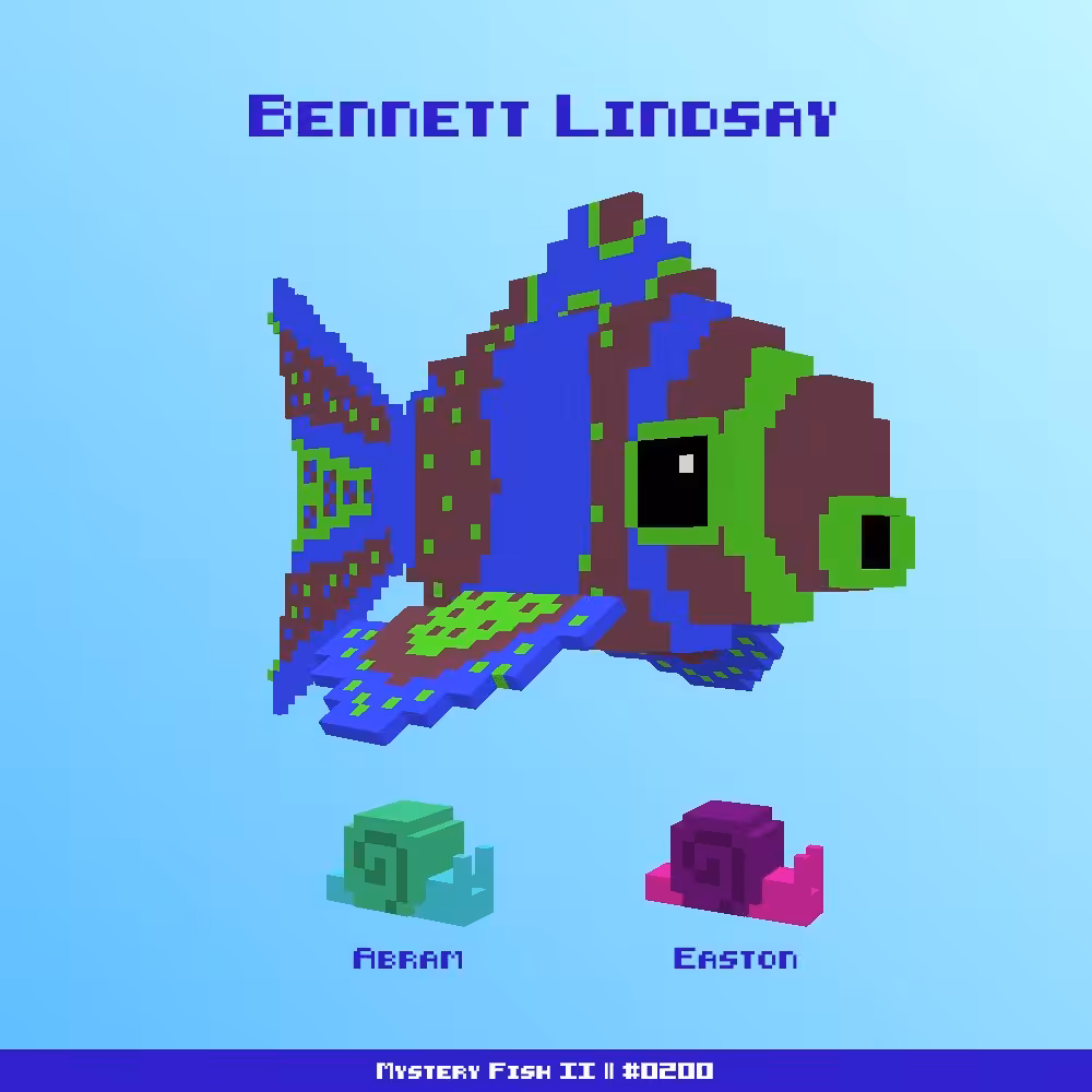 Bennett Lindsay :: Mystery Fish 0200/1000