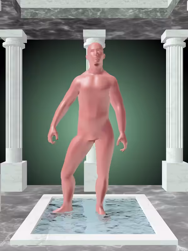 HeavenComputer: The Victorious Sealwax Red Man #3617