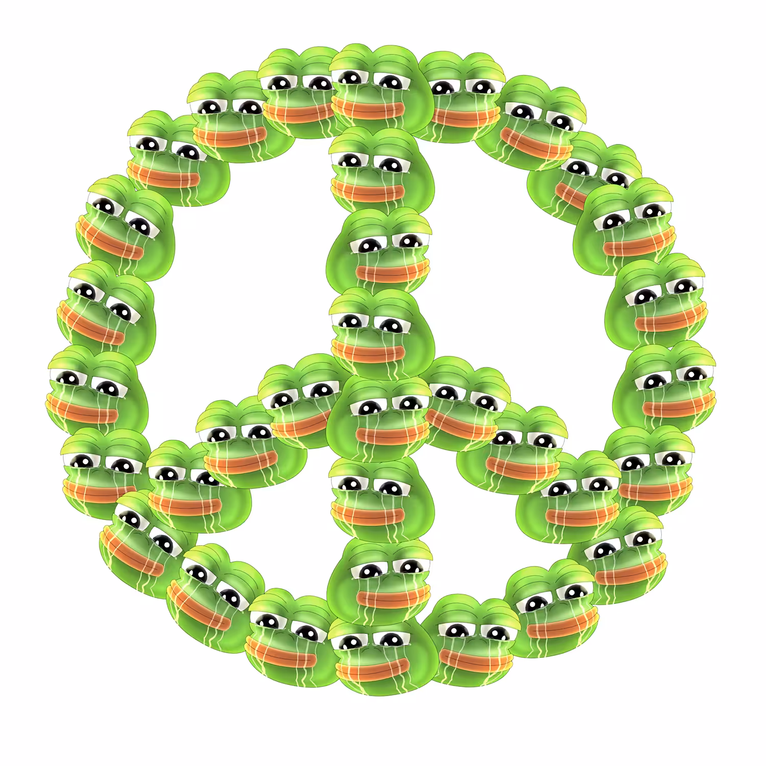 🐸 PEPE = ☮️ PEACE PLEASE