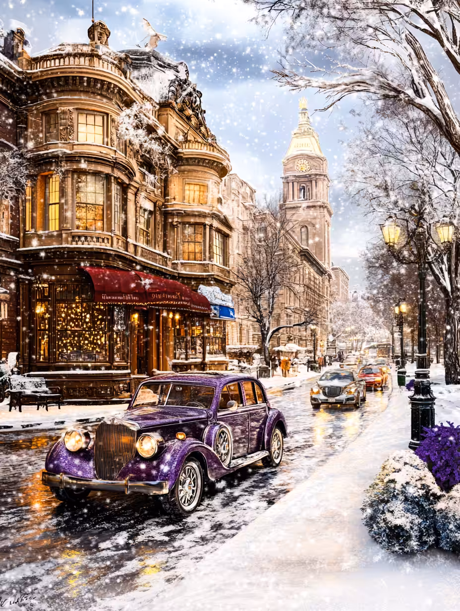 The Happy Valley: A winter's elegance