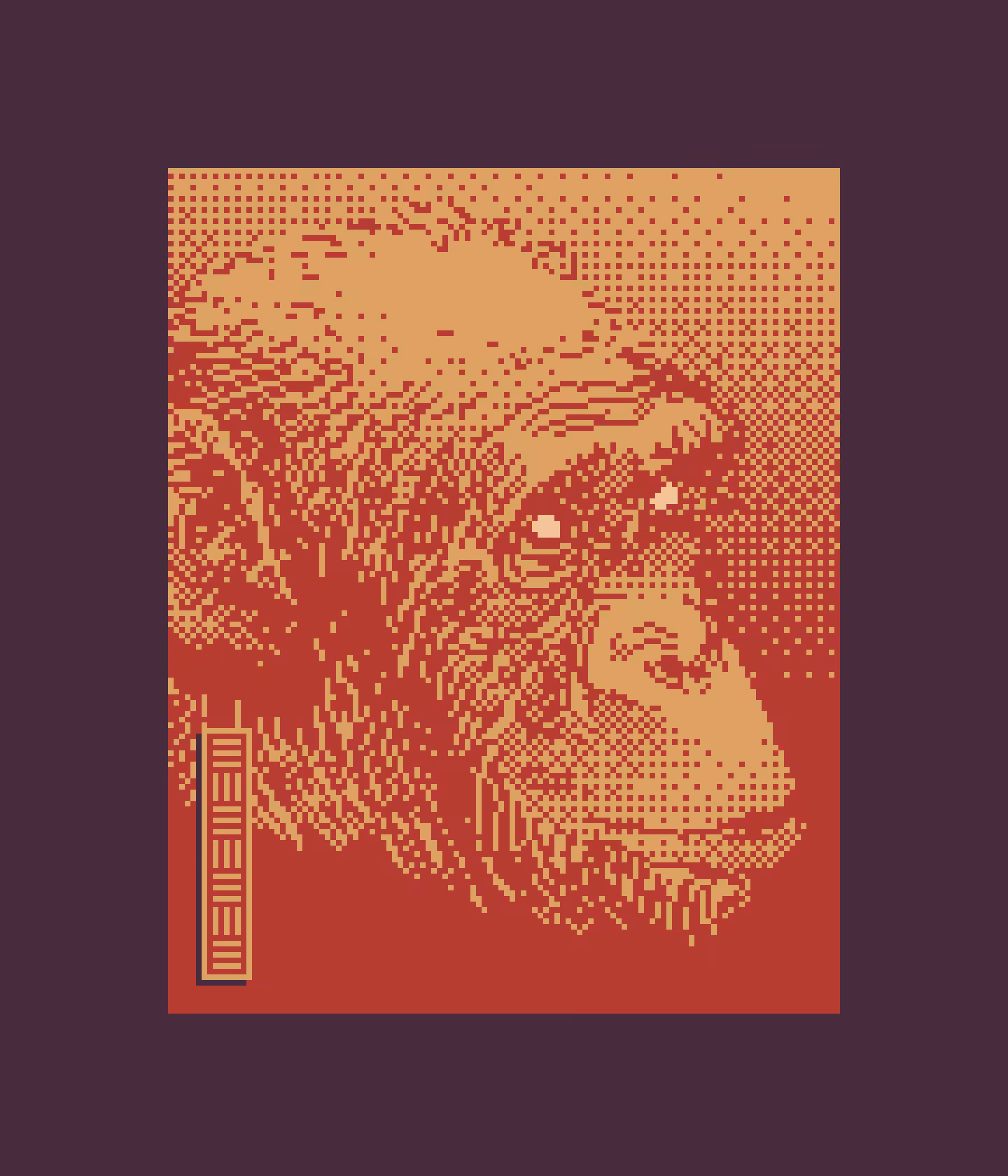 The Red Ape Losing Ground