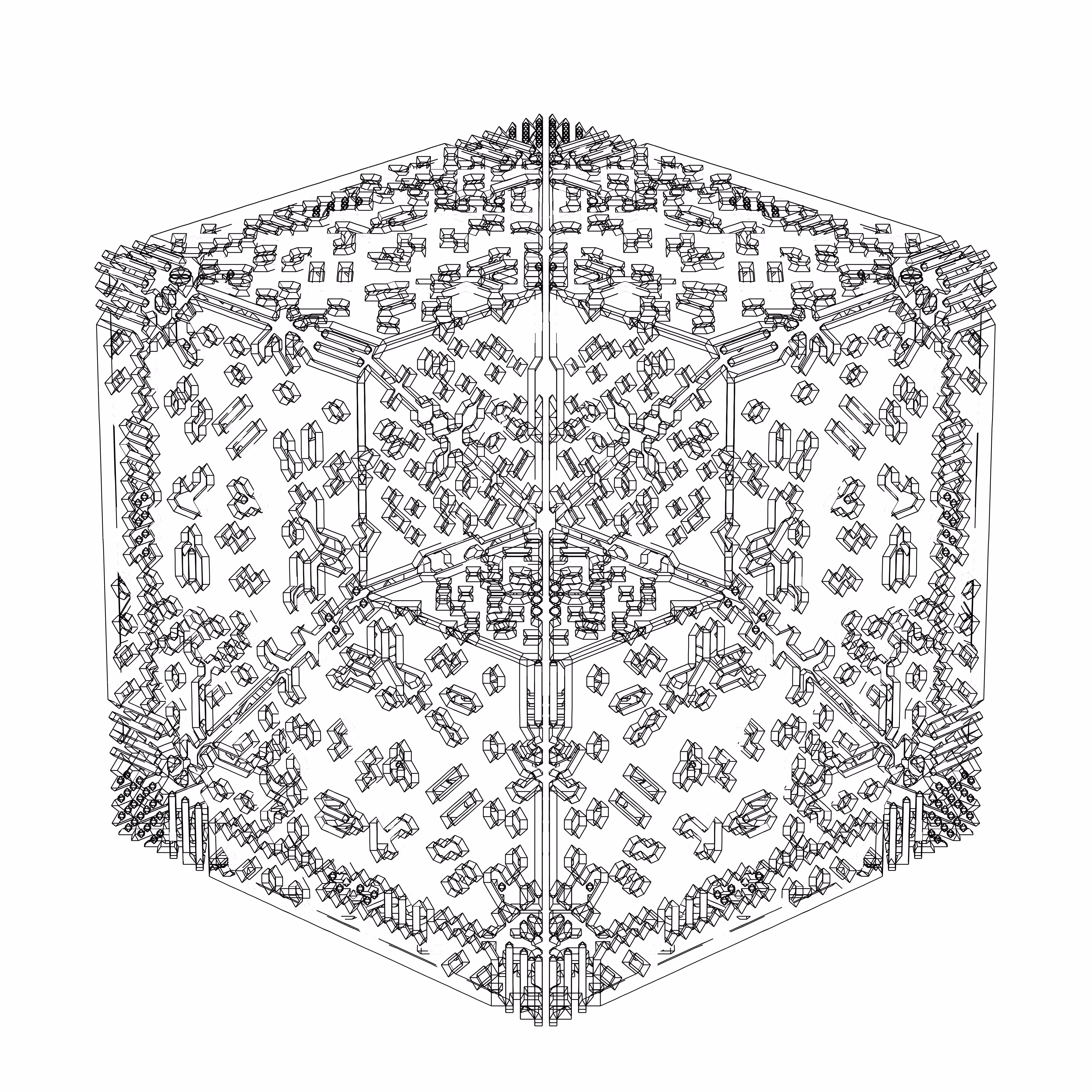 LL21 Alien Art Cube #90