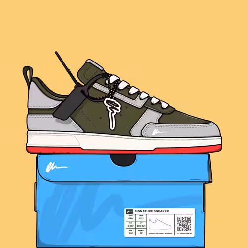 Signature Sneakers Generative: Signature Sneaker #92