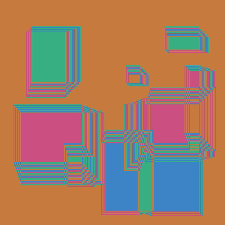 Superimposed Rectangles #46