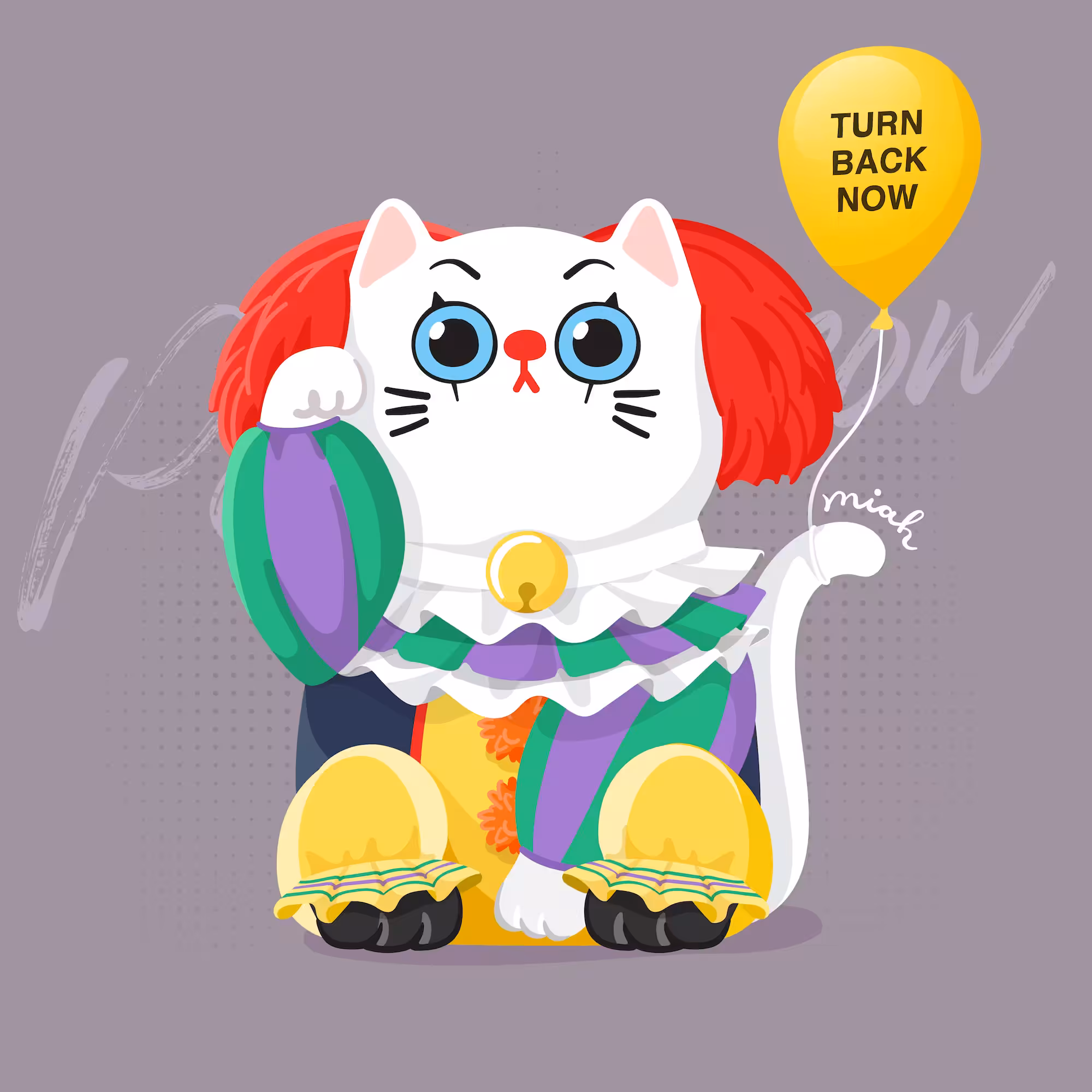 Manekineko x Horror Story : Pennymeow1990