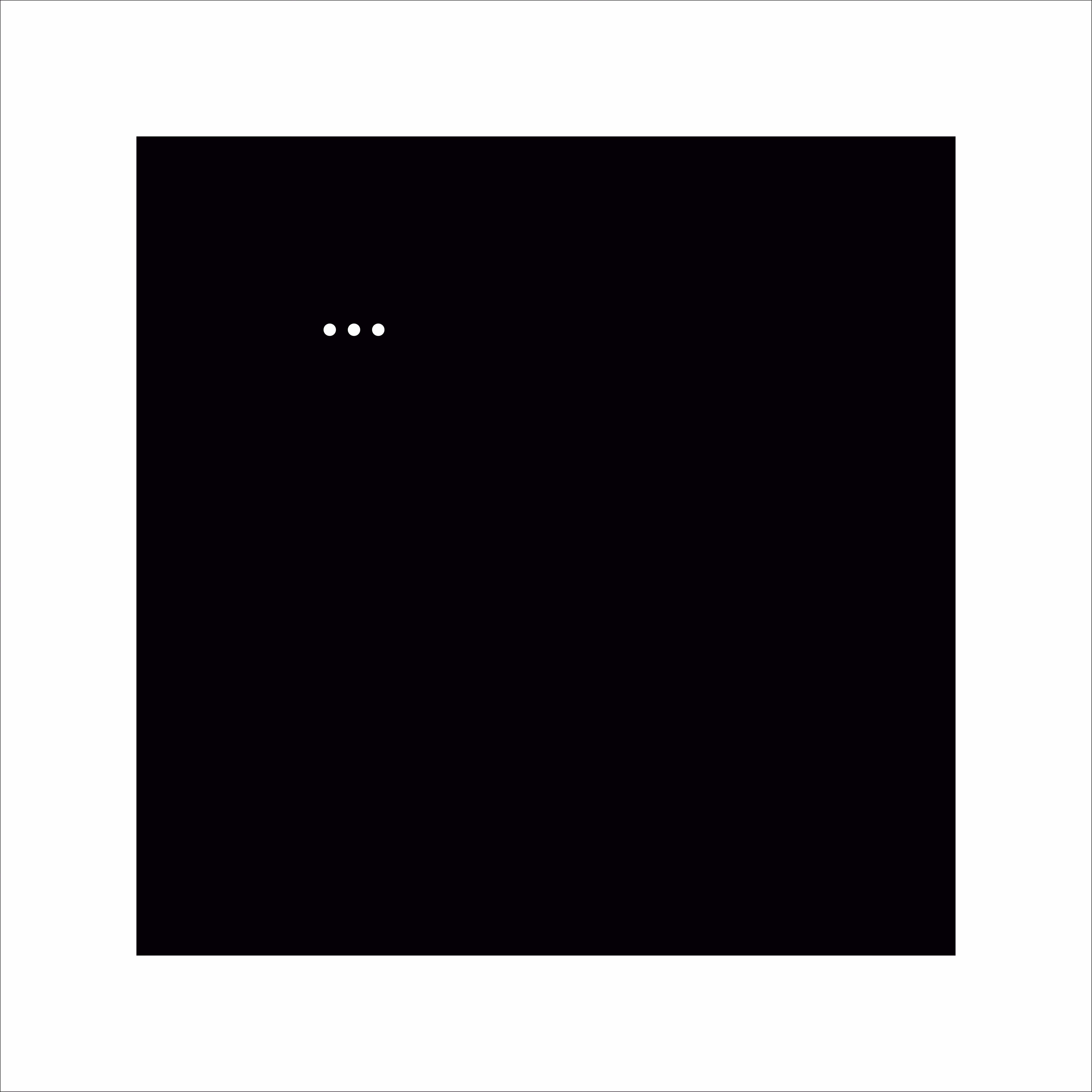Three white dots