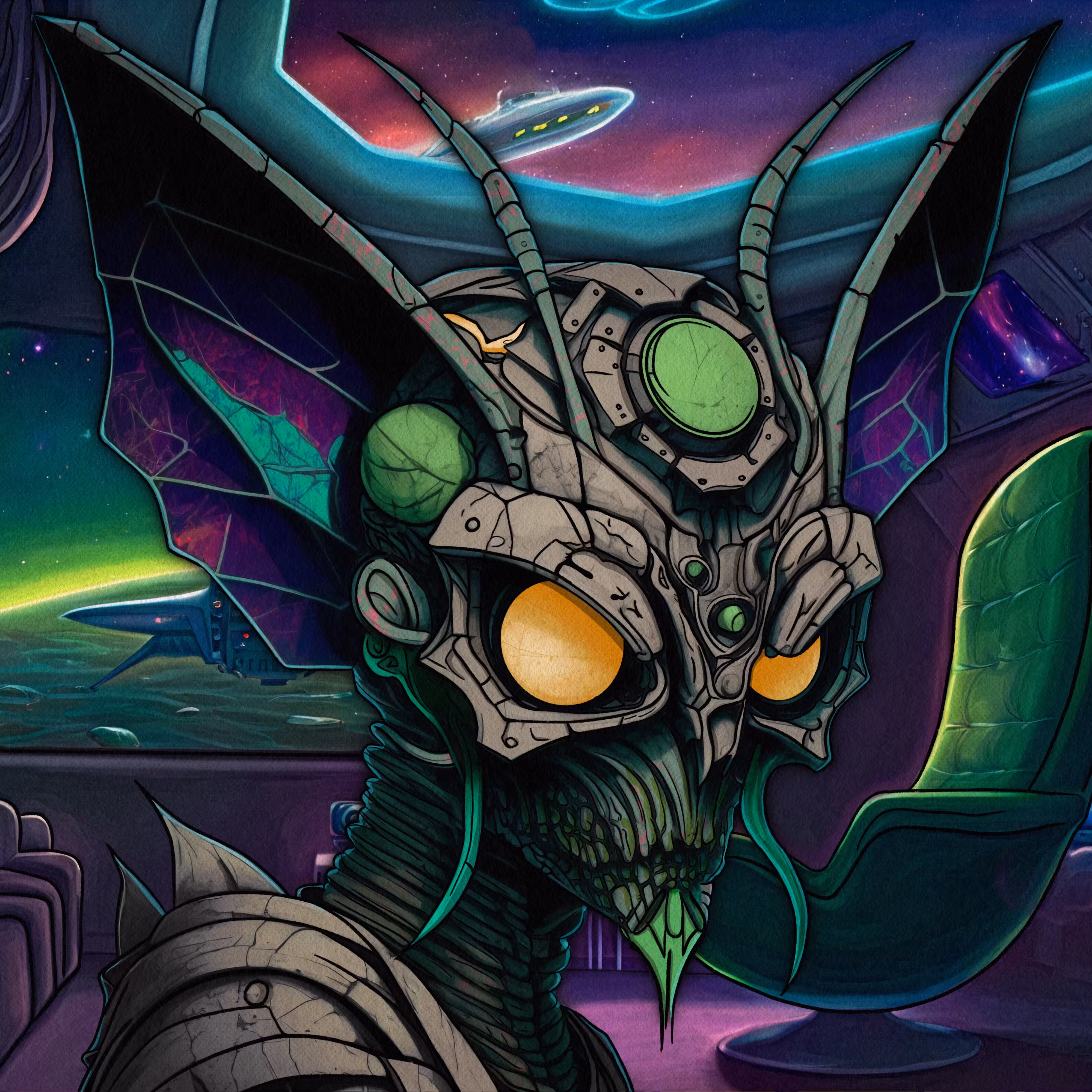 Space Lab x O.G. SPIRATOM - Butterfly Skullz Season 02 Collab ✨💀🦋