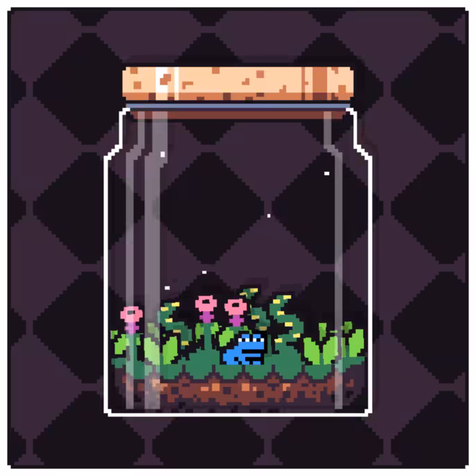 Toad Terrarium #248
