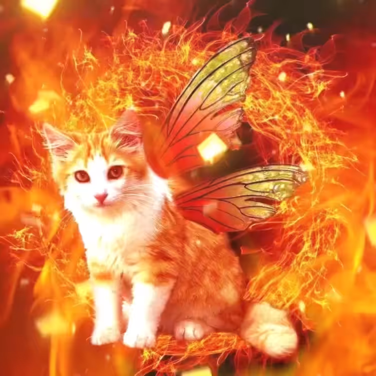 Fairy Kitty 02 ~ Fire