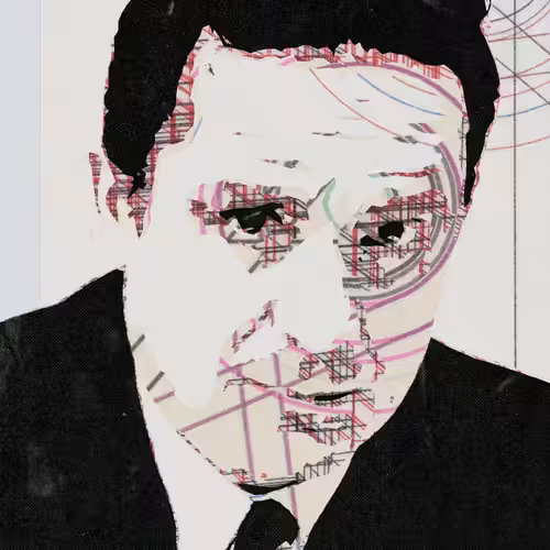 THE GENERATIVE PORTRAIT COLLECTION OF ROBERT MALLARY: Generative Portrait of Robert Mallary #714