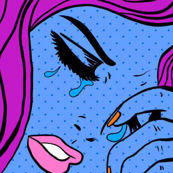  The crying lady 2022