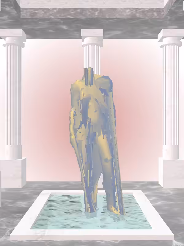 HeavenComputer: The Plotting Sunlit Cobalt Woman #4643