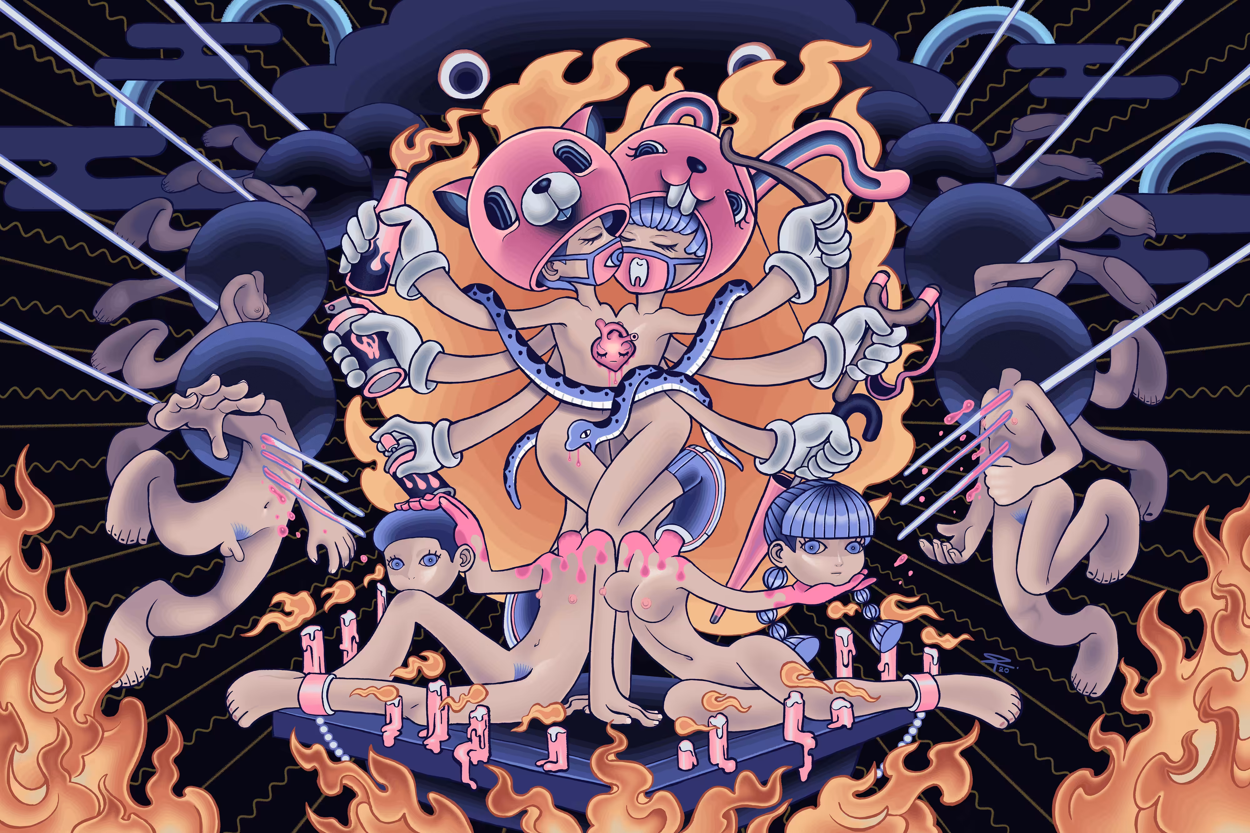 ONE LAST KISS, DEATH WISHERS! by Bobby Leash